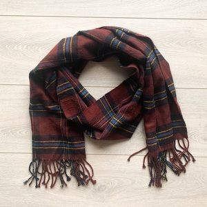 Men’s Plaid Scarf